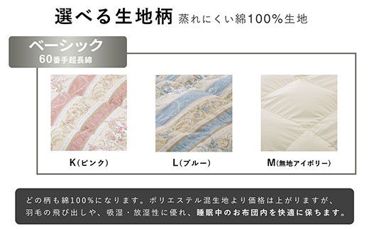 羽毛布団 打ち直し シングル掛け1枚→シングル掛け1枚 【ベーシックコース】 冬用 綿100% リフォーム 322032_BD033