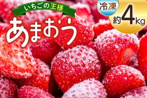 いちご 冷凍 あまおう 約4kg [mhshops 福岡県 筑紫野市 21761025] 冷凍いちご 冷凍イチゴ イチゴ 苺