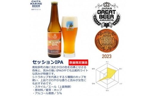 知多マリンビール (セッションIPA) 12本 クラフトビール インディアン・ペール・エール