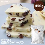 割れチョコ 妖艶なラムレーズン450g 242161_CR009