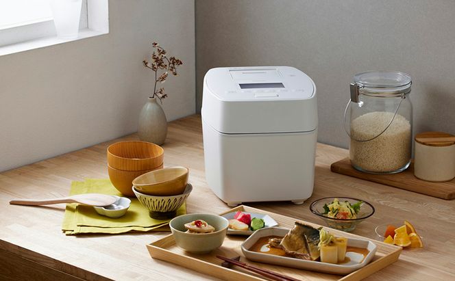 アイリスオーヤマ 炊飯器 5.5合 RC-PGA50-W ホワイト 圧力ih 圧力IH炊飯器 圧力IHジャー炊飯器 IH 圧力 自動調理 調理 銘柄炊き 炊飯 白米 米 早炊き 保温 新生活 調理家電 電化製品 家電 宮城 宮城県 大河原 大河原町