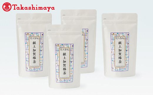 丸八製茶場　加賀棒茶　ティーバッグセット【高島屋選定品】［60C0670］ F6P-3205