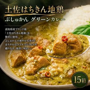土佐はちきん地鶏 グリーンカレー 15箱 180g チキンカレー おすすめ curry かれー かれーらいす 惣菜 おかず 夕食 詰め合わせ セット レトルトカレー レトルト食品 ご当地グルメ 国産 地域限定 カレー 人気 カレー 辛口 カレーセット 高知県 室戸市
