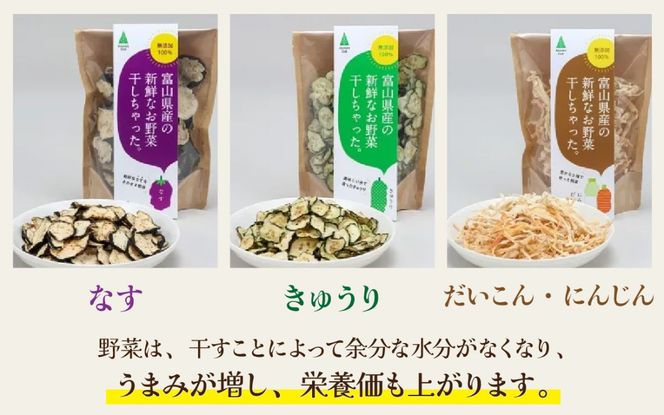 富山県産の素材を使った ドライフルーツ・乾燥野菜セット [A