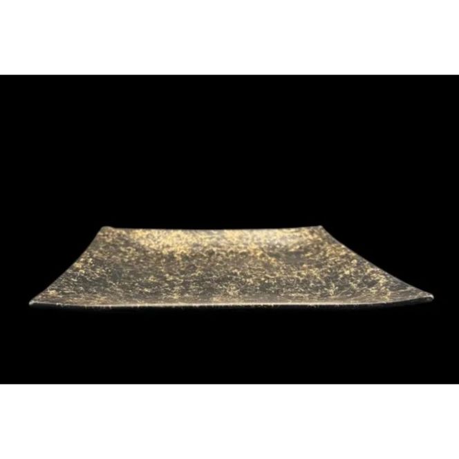 波スクエアプレート S 乱糸（マット仕上げ）漆黒［NF85］ 303446_CU90039VC04