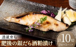 酒蔵育ち 肥後の銀だら 酒粕漬け おかず レシピ 焼き魚 酒粕 漬け 赤酒 タラ 鱈 魚 冷凍 真空パック 熊本県 八代市