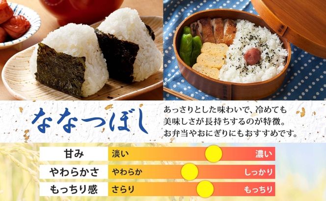 【令和8年産先行予約】北海道 定期便 3ヵ月連続3回 令和8年産 ななつぼし 無洗米 5kg×2袋 特A 米 白米 ご飯 お米 ごはん 国産 ブランド米 時短 便利 常温 お取り寄せ 産地直送 送料無料 月形 