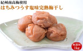 紀州南高梅使用　はちみつうす塩味完熟梅干し 無選別1kg / 和歌山 梅干し 紀州南高梅 南高梅 梅干 梅 うめ 肉厚 【tec971A】