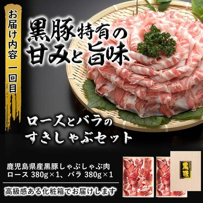 【定期便全3回】贅沢！国産黒毛和牛・豚肉定期便(3ヶ月連続・総量3.2kg以上) t0039-003