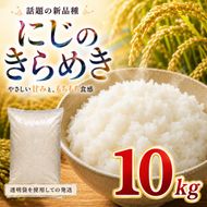 にじのきらめき 10kg（5kg×2袋） 令和8年産 新米 ブランド米 白米 精米 【小分け】 宮城県大河原町産