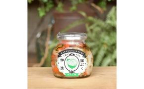 千葉ウシノヒロバ  満ぷく神漬 白だし味 漬物 幸せ 食卓 大根 きゅうり なす 福神漬 野菜 瓶 