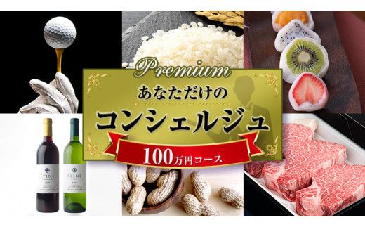 あなただけの プレミアム コンシェルジュ コース ( 100万円 ) 特別 オーダーメイド サービス [ZZ008us]