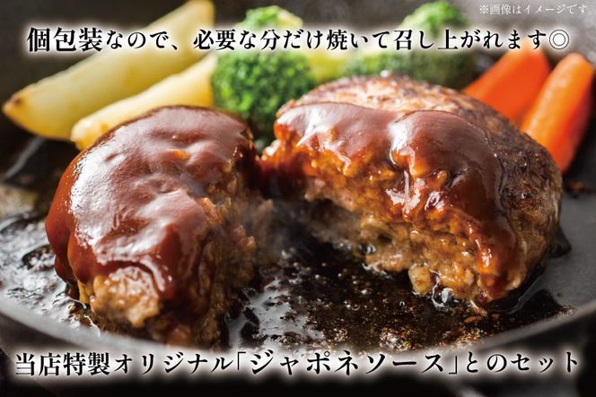 手ごねハンバーグ 200g×6個 & 特製オリジナルソース 1本 冷凍 [ムッシュさかい 福岡県 筑紫野市 21760544]
