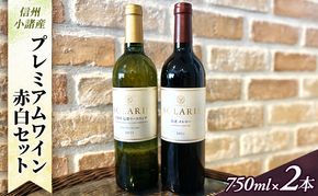 信州小諸産プレミアムワイン赤白セット【ソラリス 小諸 メルロー】【ソラリス 千曲川 信濃リースリング Cryo-Extraction】赤ワイン 白ワイン ワインセット お酒 受賞