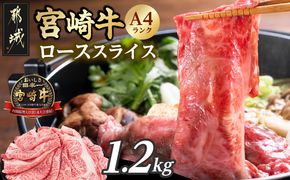 宮崎牛ローススライス1.2kg_21-26-001-1200g