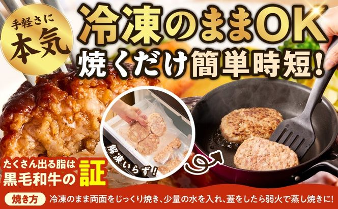 CFX0115 肉の泉佐野 ハンバーグ 30個（合計3.6kg）【黒毛和牛 なにわポーク入り 120g×30個 小分け 冷凍 ストック 人気 総菜 はんばーぐ 訳あり 簡単調理 おかず お弁当】