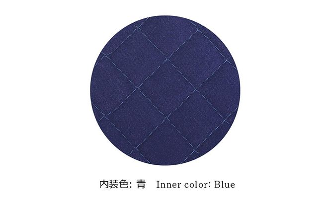 【文庫屋大関】メガネケース　錦紗＜紫＞【皮革工芸品】 ファッション小物 民芸品 