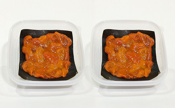 北海道 礼文島産 職人仕込み 昆布締め 一夜漬け 純粒うに (エゾバフンウニ) 50g×2個［合同会社れぶん屋］【 うに ウニ 雲丹 粒うに バフンウニ 熟成 珍味 おつまみ ご飯のお供 絶品 】