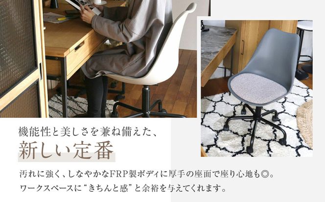 【a.depeche】ノーエフピー キャスター チェア＜スタンダードブラック＞｜京都 インテリア 人気ブランド 椅子 チェア おしゃれ［ 京都 インテリア ブランド パリスタイル 人気 おすすめ 椅子 おしゃれ 家具 雑貨 通販 送料無料 ふるさと納税 ］ 261009_A-YJ026VC03