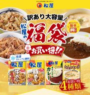 ふるさと納税 訳あり 福袋 松屋 15食 セット 大容量 送料無料 非常食 牛めし 豚めし カレー シュクメルリ 食品 惣菜 レンジ 時短 牛丼 牛肉 冷凍 おかず 埼玉県嵐山町