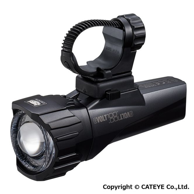 自転車用ライト GVOLT100 [HL-EL570GRC] キャットアイ 自転車 ライト 充電 充電式 USB 防水 後付け 岡山 赤磐市