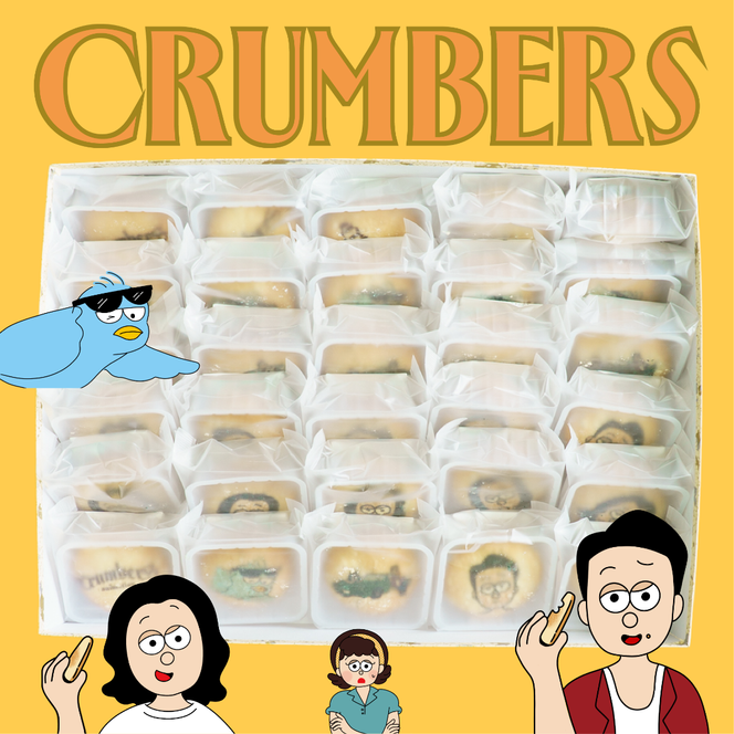 菓子 アニメ 「 CRUMBERS 」菓子庵石川特製プリントちいずぷっちいセット（30個）【特製メモリアル・キャンバス梱包エコ仕様】 ｜ 伊那市 長野県【040-15】