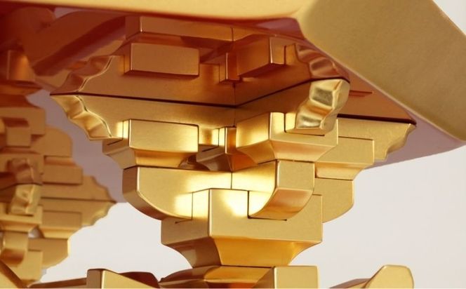 漆器テーブル（漆黒） BY007