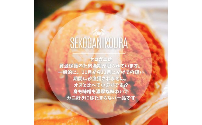 セコがに 甲羅盛り 2個 312011_FT013