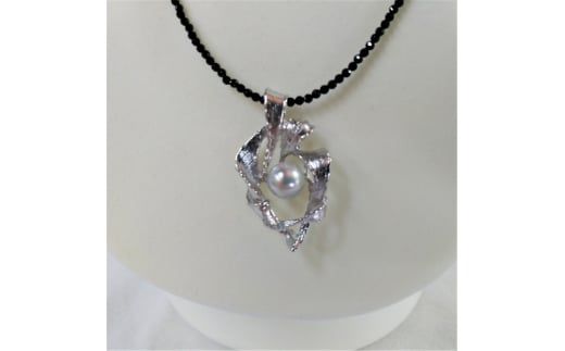 20-52伊勢志摩あこや本真珠ペンダント・ナチュラルバロック(NB01)