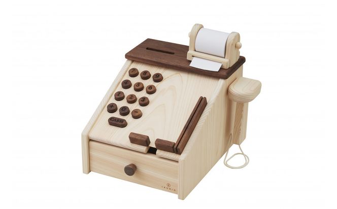 国産檜 IKONIH／アイコニー おかねフローレジスター 子ども 玩具 303446_DS90027