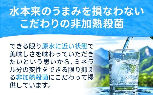 熊本のおいしいお水 阿蘇山天然水 500ml×48本（2ケース）（共通返礼品・御船町） - 天然水 水 飲料水 ミネラルウォーター 箱買い まとめ買い ペットボトル 飲料 ウォーター 軟水 防災グッズ 防災 備蓄 ローリングストック ストック 熊本県