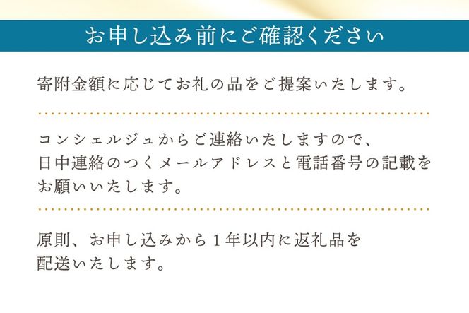 【あなただけの返礼品をお届け!】 コンシェルジュ サービス 寄附金額 30万円 オーダーメイド プラン [結デザイン有限会社 静岡県 吉田町 22424694]