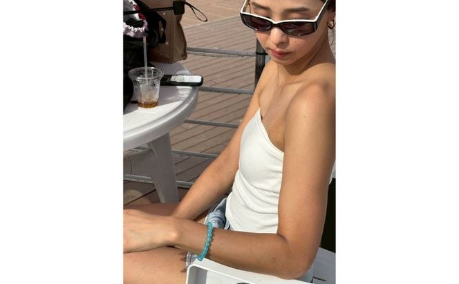 CHIGASAKI えぼし岩 ブレスレット レディースブルー 茅ヶ崎 アクセサリー ギフト プレゼント