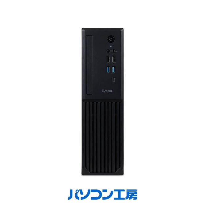 パソコン工房 4年間物損保証 スリムタワーデスクトップPC Ryzen 5/SSD/No.304 322032_EE139