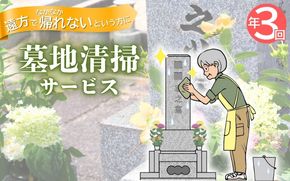 墓地清掃（掃除と花立て）年3回 isjc0002-3