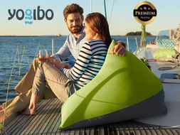 Yogibo Zoola Pyramid Premium（ヨギボー ズーラ ピラミッド プレミアム）＜リーフ＞-[G794-4]