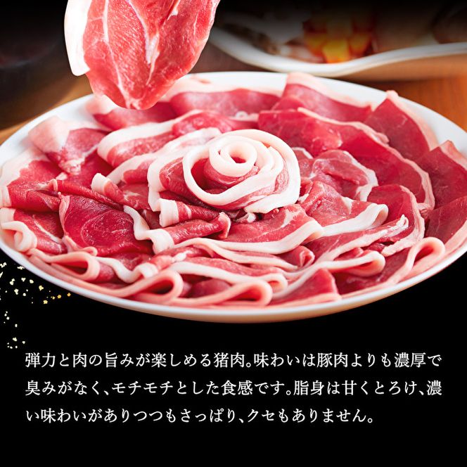 ぼたん鍋 セット 2～3人前[ 鍋 ジビエ 猪肉 ] ジビエ料理 ジビエ鍋 鍋料理 鍋物 猪鍋 天然の猪 ぼたん味噌 地元食材 温まる料理