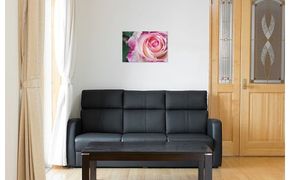 030D010 レザーフォトパネル 60cm×40cm【写真パネル オーダー 合成皮革製 手作業 インテリア】