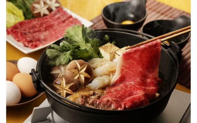 忍者ビーフ 伊賀牛 すきやき（ももバラスライス）約420g cook0036