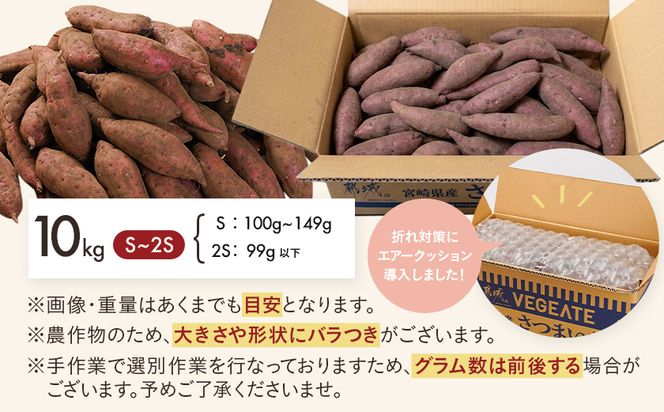 先行受付!【11月お届け】島津甘藷　熟成紅はるか 10kg(S～2S)_12-A7-001-10kg-m-11