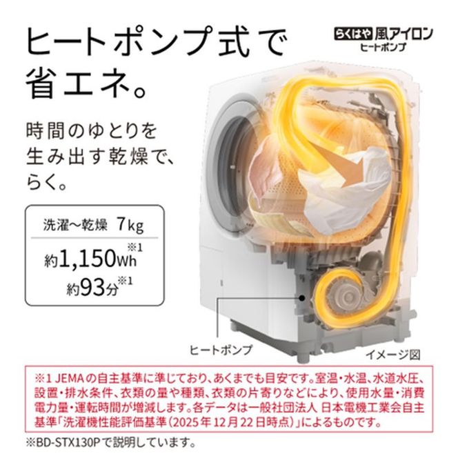 167-5-239　【日立ドラム式洗濯乾燥機ビッグドラム】BD-STX130P R(W)【洗濯機 HITACHI 日立 家電 茨城県 日立市】