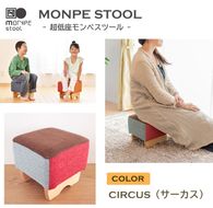 MONPE STOOL（超低座モンペスツール）CIRCUS（サーカス） 椅子