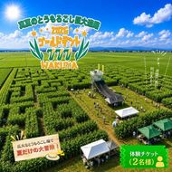 真夏のとうもろこし巨大迷路 2026 ゴールドデント777 WAKUYA｜とうもろこし コーン 迷路 とうもろこし畑 トウモロコシ 涌谷町 デントコーン 巨大迷路 冒険 レジャー 宝探し 真夏 とうもろこし コーン トウモロコシ【saito006】