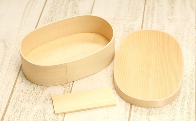 099H3581 曲げわっぱ弁当箱 650cc