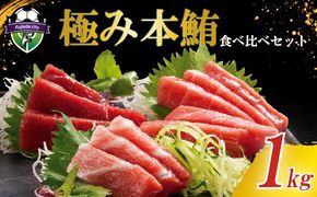 極みシリーズ マグロ 食べ比べセット 赤身 中とろ 大とろ 合計約1kg 詰合せ 本鮪 本マグロ 食べ比べ 大トロ 中トロ 定型柵 刺身 まぐろ 解凍 鮪 漬け マグロ ユッケ 海鮮 魚 魚類 ふるさと納税 静岡県 藤枝市