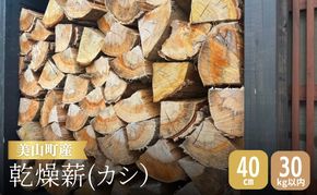 美山町産 カシ 乾燥薪 40cm