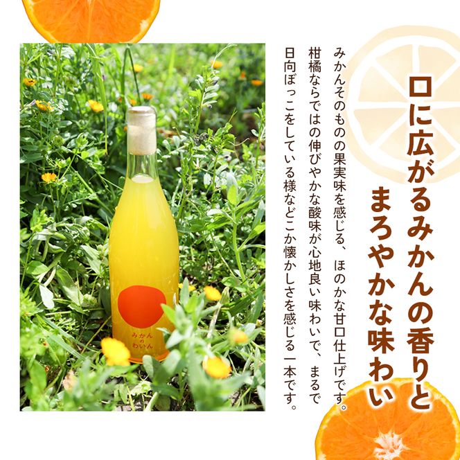 【 小豆島 】文次郎農園 小豆島100％ みかんのわいん飲み比べセット お酒 酒 ワイン みかん 蜜柑 ミカン 温州みかん 香川 香川県 土庄 土庄町