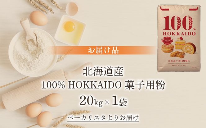 100% HOKKAIDO 菓子用粉 20kg TYUAI031