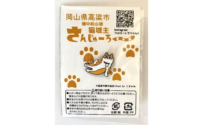 さんじゅーろーグッズセット 雑貨 文房具 小物 詰め合わせ ネコ 実写 猫城主 ポストカード メモ帳 A6 サイズ ピンバッヂ ラバー キーホルダー 