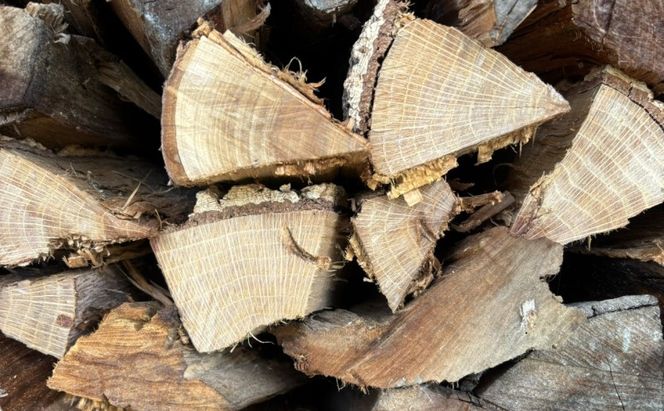 薪 地元の森から直送！こだわりの広葉樹薪 20kg セット まき キャンプ